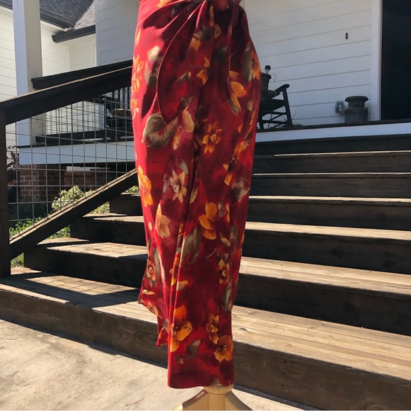 90’s Hawaiian wrap dress - Picture 5 of 10